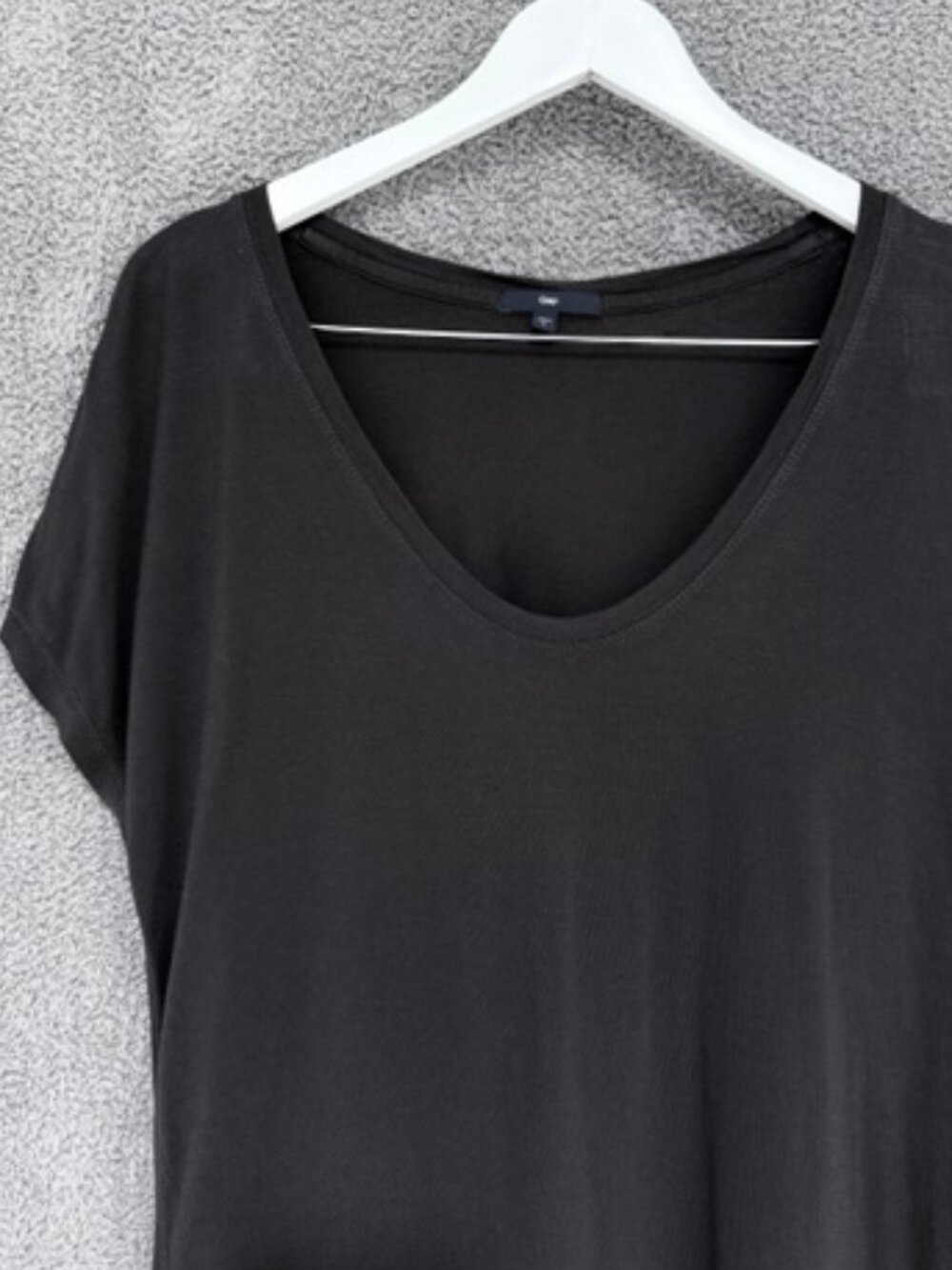 Gap Short Dolman Sleeve T-shirt in Pure Rayon longer length